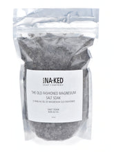the old fashioned magnesium bath salt soak